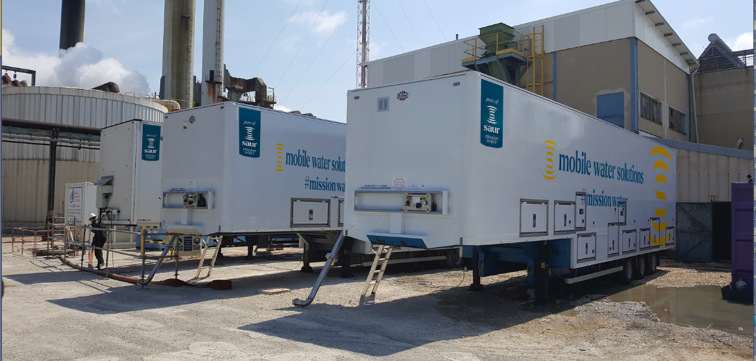 NSI Mobile Water Solutions : Services de traitement d’eau «plug-and-play» livrés sur site